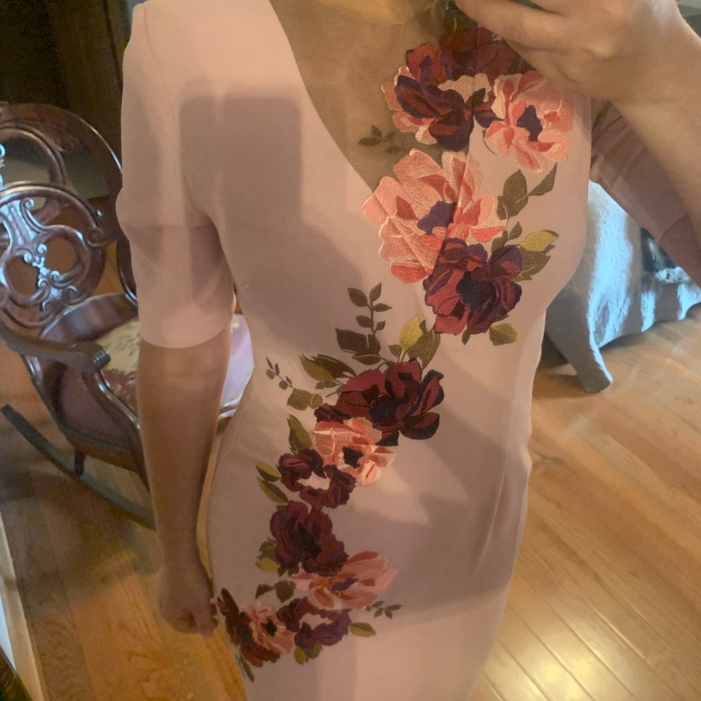 NWT Trina Turk Aniya Knightly Dress Blush [SZ 6 ]